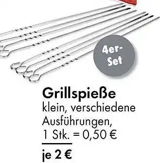 TEDi Grillspieße Angebot