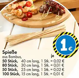 TEDi Spieße Angebot