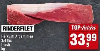 Handelshof Rinderfilet Angebot