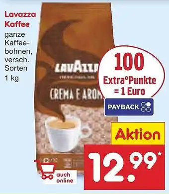 Netto Marken-Discount Lavazza Kaffee Angebot
