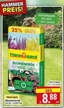 Wreesmann Flora gard Blumenerde Angebot
