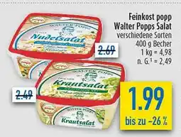 diska Feinkost popp Walter Popps Salat Angebot