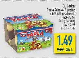 diska Dr. Oetker Paula Schoko-Pudding Angebot