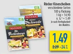 diska Rücker Käsescheiben Angebot