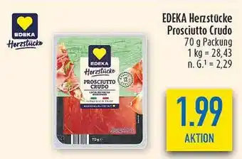 diska EDEKA Herzstücke Prosciutto Crudo Angebot
