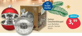 Budni Dekor geschenkkugel Angebot