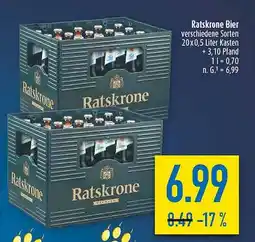 diska Ratskrone Bier Angebot