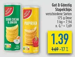 diska Gut & Günstig Stapelchips Angebot
