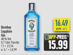 diska Bombay Sapphire Gin Angebot