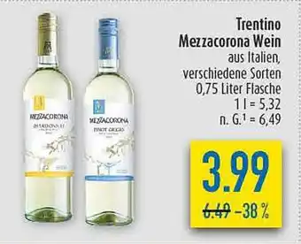 diska Trentino Mezzacorona Wein Angebot