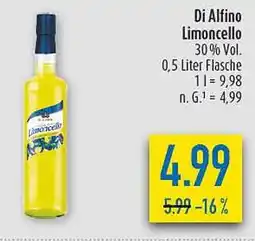diska Di Alfino Limoncello 30% Vol. Angebot