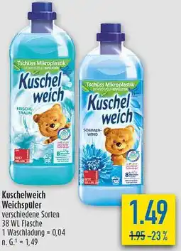 diska Kuschelweich Weichspüler Angebot