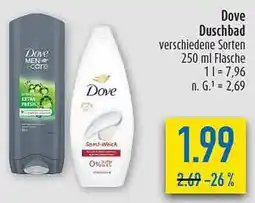 diska Dove Duschbad Angebot