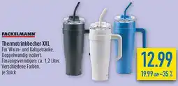 diska FACKELMANN Thermotrinkbecher XXL Angebot