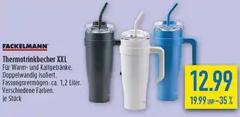 diska FACKELMANN Thermotrinkbecher XXL Angebot