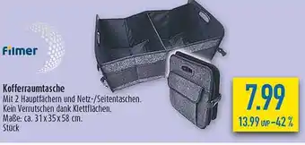 diska Filmer Kofferraumtasche Angebot