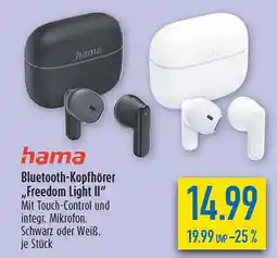 diska hama Bluetooth-Kopfhörer ,,Freedom Light II" Angebot