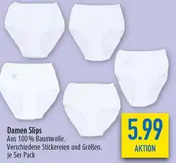 diska Damen Slips Angebot