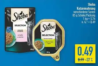 diska Sheba Katzennahrung Angebot