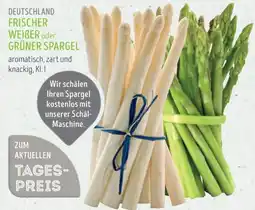 Edeka Struve DEUTSCHLAND FRISCHER WEIBER oder GRÜNER SPARGEL Angebot