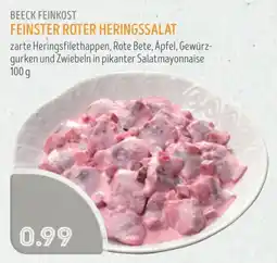 Edeka Struve BEECK FEINKOST FEINSTER ROTER HERINGSSALAT Angebot