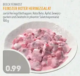Edeka Struve BEECK FEINKOST FEINSTER ROTER HERINGSSALAT Angebot