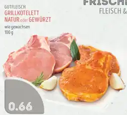 Edeka Struve GUTFLEISCH GRILLKOTELETT NATUR oder GEWÜRZT Angebot