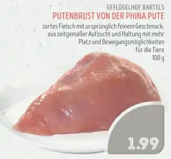 Edeka Struve GEFLÜGELHOF BARTELS PUTENBRUST VON DER PHINA PUTE Angebot