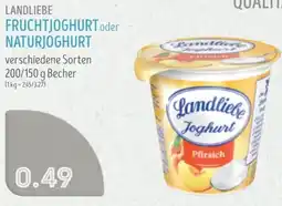 Edeka Struve LANDLIEBE FRUCHTJOGHURT oder NATURJOGHURT Angebot