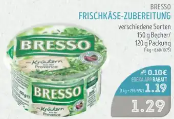 Edeka Struve BRESSO FRISCHKÄSE-ZUBEREITUNG Angebot