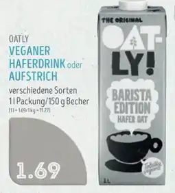 Edeka Struve OATLY VEGANER HAFERDRINK oder AUFSTRICH Angebot