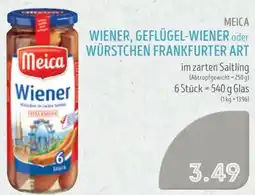 Edeka Struve MEICA WIENER, GEFLÜGEL-WIENER oder WÜRSTCHEN FRANKFURTER ART Angebot