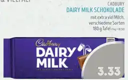 Edeka Struve CADBURY DAIRY MILK SCHOKOLADE Angebot