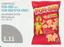 Edeka Struve FUNNYFRISCH POM-BÄR oder POM-BÄR OFEN-MINIS Angebot