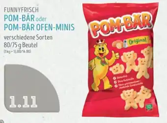 Edeka Struve FUNNYFRISCH POM-BÄR oder POM-BÄR OFEN-MINIS Angebot