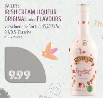 Edeka Struve BAILEYS IRISH CREAM LIQUEUR ORIGINAL oder FLAVOURS Angebot