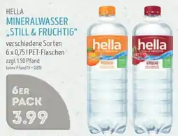 Edeka Struve HELLA MINERALWASSER „STILL & FRUCHTIG" Angebot