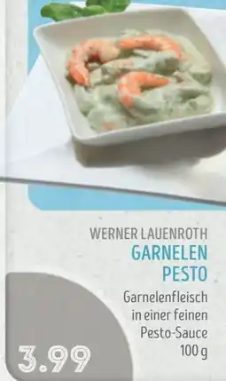 Edeka Struve WERNER LAUENROTH GARNELEN PESTO Angebot