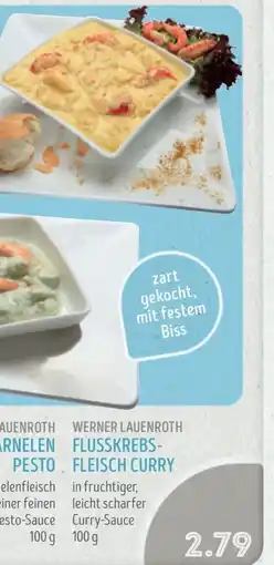 Edeka Struve WERNER LAUENROTH FLUSSKREBS- FLEISCH CURRY Angebot