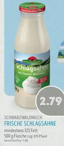 Edeka Struve SCHWARZWALDMILCH FRISCHE SCHLAGSAHNE Angebot