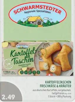 Edeka Struve SCHWARMSTEDTER KARTOFFELTASCHEN FRISCHKÄSE & KRÄUTER Angebot