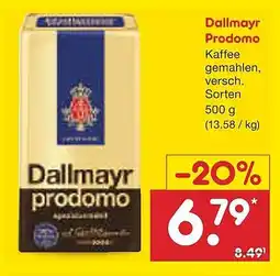 Netto Marken-Discount Dallmayr Prodomo Angebot