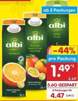 Netto Marken-Discount Albi Saft oder Nektar Angebot
