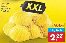 Netto Marken-Discount Zitronen Angebot