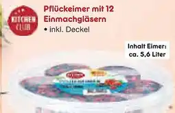 Netto Marken-Discount Pflückeimer mit 12 Einmachgläsern Angebot