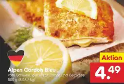 Netto Marken-Discount Alpen Cordon Bleu Angebot