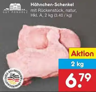 Netto Marken-Discount GUT PONHOLZ Hähnchen-Schenkel Angebot