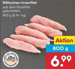 Netto Marken-Discount Hähnchen-Innenfilet Angebot