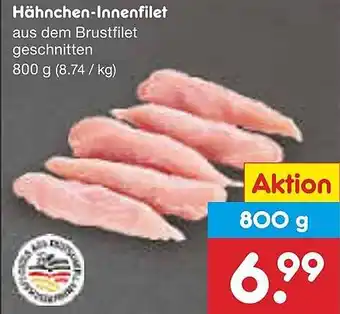 Netto Marken-Discount Hähnchen-Innenfilet Angebot