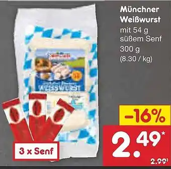 Netto Marken-Discount Münchner Weißwurst Angebot